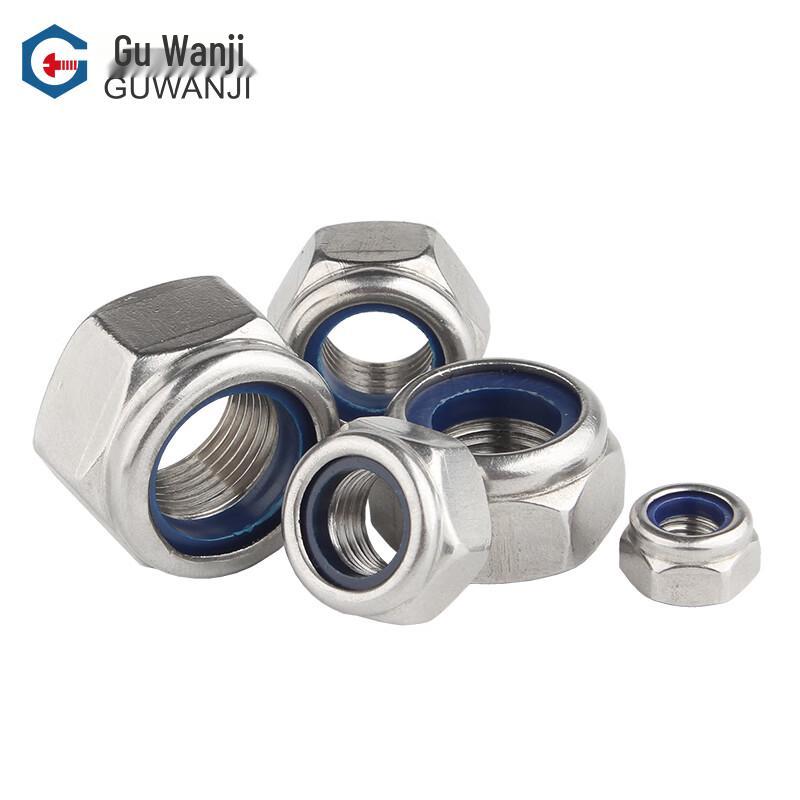 GUWANJI Non-metallic Insert Self-Locking Hex Nuts