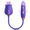 Sucking Thrusting Vibrator For Women Nipple Clit Stimulator Powerful Vibrating Egg Tongue Licking Clitoris Sucker Sexy Toy Dildo