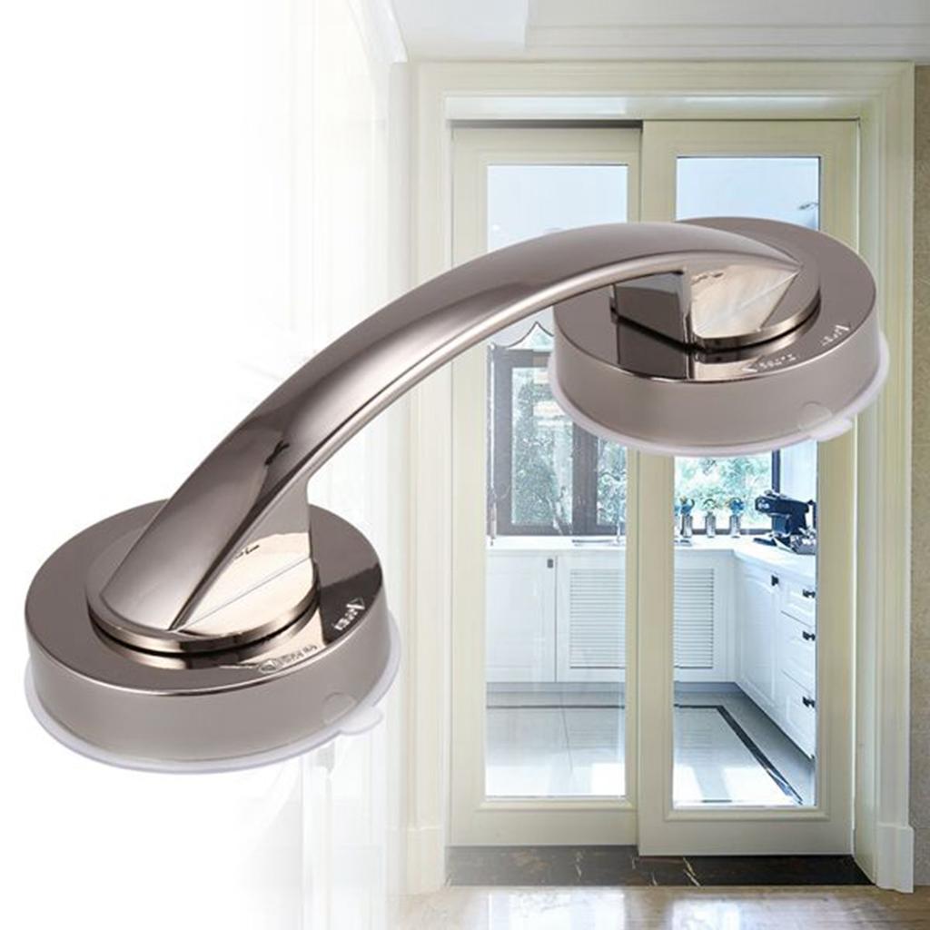 M-Modern-Vacuum Sucker Suction Cup Handrail Bathroom Super Grip Safety Grab Bar Handle For Glass Door Bathroom Elder