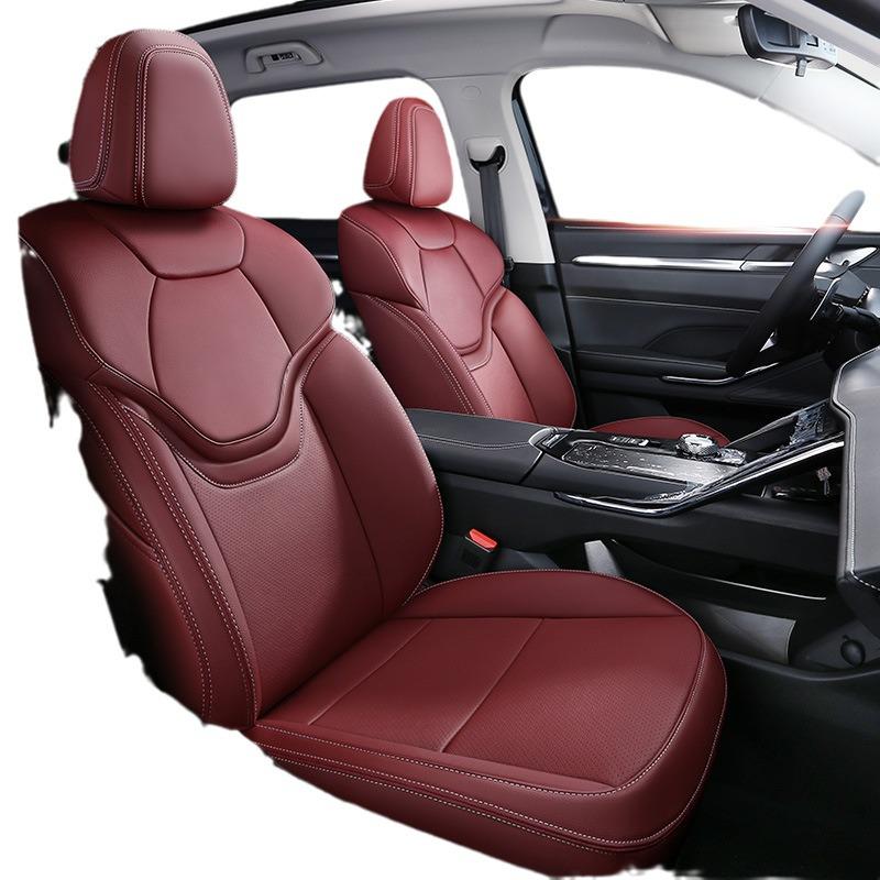 Harvard Fuda Dog Raptor Genuine Leather Car Seat Cover, Full Wrap, All-Season.