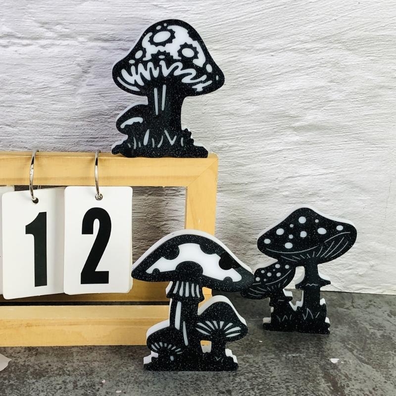 3 Cavities Mushroom Silicone Molds Heat Resistant Silicone Candle Mould for Resin Casting Making Candle Soap Chocolate