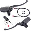 Set Cilindru Principal Frână Hidraulică 22MM și Manetă Ambreiaj pentru Motocicletă Off-road/ATV, include Furtun Ulei 1.2M.