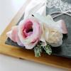Silk Flower Butterfly Wedding Car Embellishment Decoration Rearview Mirror & Door Handle Adornments for Ceremony Car Decor