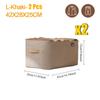 Laundry Clothes Organizer Storage Bag Clothes Foldable Clothes Storage Bag Portable Wardrobe Cloth Organizer Storage Box