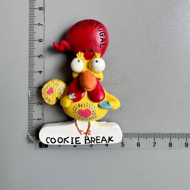 Portugal Lisbon Fridge Magnets Tourist Souvenir Resin Magnetic Refrigerator Stickers Home Decor Collection Gifts for Friends