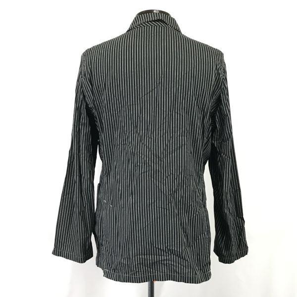 ABAHOUSE Striped Tailored Jacket Men’s L Navy White(USED)