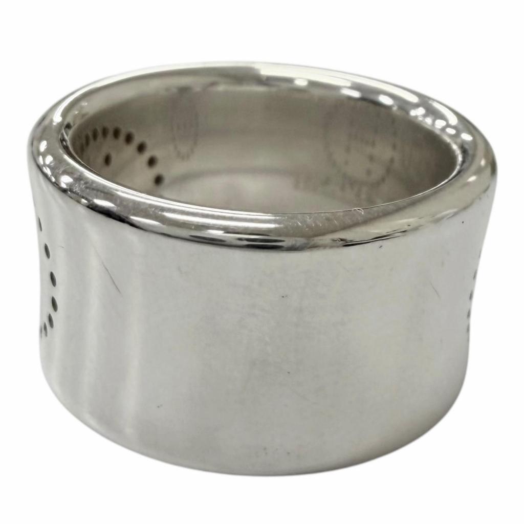 Excellent HERMES Ring Ring Eclipse Luban Silver AG925 Women 46 Used