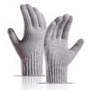 Women's Alpaca Wool Fleece-Lined Touchscreen Knitted Gloves - Warm & Soft for Winter