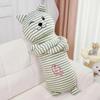 70/110Cm Stripe Cat Plush Stuffed Animals Toy Cat Long Sleeping Pillow For Boys And Girls Children Xmas Birthday Gift