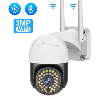 3MP PTZ Wifi IP Kamera Venkovní 4x Digitální Zoom AI Detekce Osob Bezdrátová Kamera H.265 P2P Audio Bezpečnostní CCTV Kamera