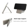 Für Magsafe Kartenhalter Starker Magnetischer Leder-Portemonnaie Für iPhone 17 ProMax Samsung Mit Schminkspiegel Faltbarer Handy-Ständer Hülle