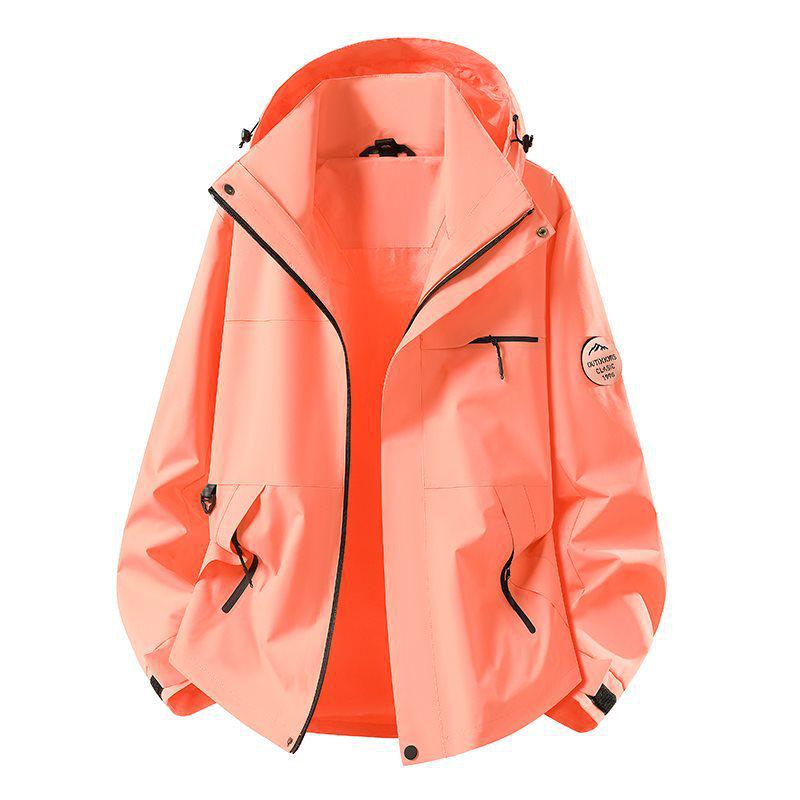 Thirteen-Color Camel Double-Layer Windbreaker Unisex Waterproof Breathable Sports Jacket
