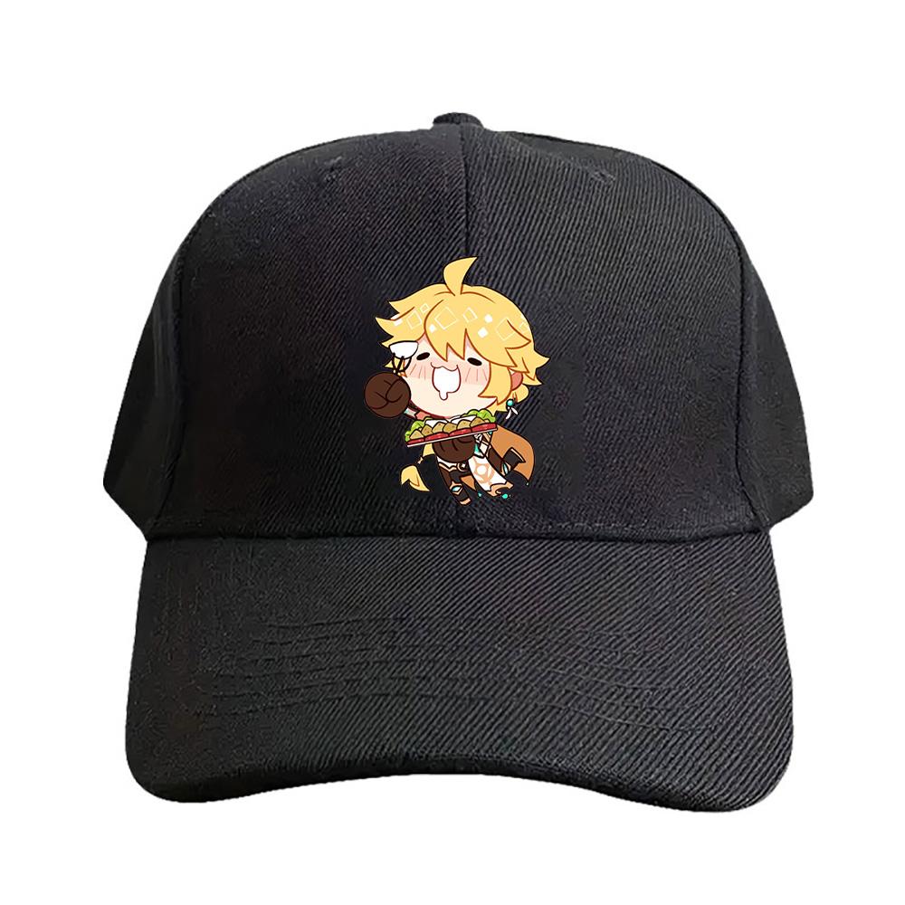 Genshin Impact Aether Cap Summer Woman Man Adult Casual Fashion Casual Adjustable Hiking Fishing Hat Sun Hat