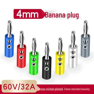 4MM Solderless Banana Plug with Lantern Head & High Current Capability