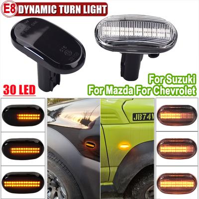 1 Paar Super Helle Für Suzuki Jimny JB64W Sierra JB74W JB23W Lapin Carry Truck LED Blinker Leuchte Blinkende Seitenblinker Leuchte