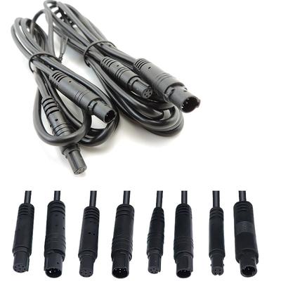 4/5/6/8Pin Core Car Dvr Camera Extension Cable Male To Female Cord Connector Power Line