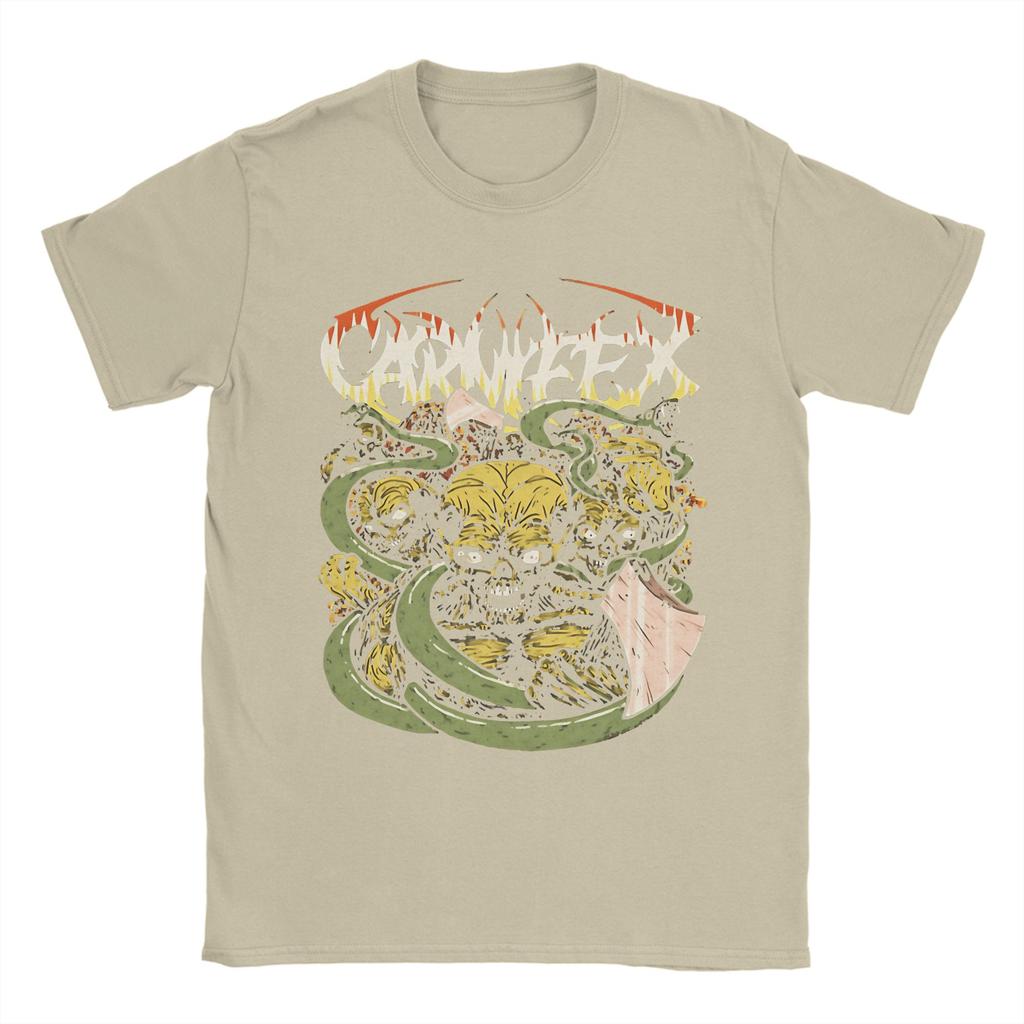 Amazing Carnifex Band T Shirt Summer  100 Cotton T Shirts For Unisexs Harajuku Print Tee Shirt Short Sleeve Vintage Top Tees