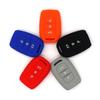 3pcs Silicone Car Key Cover Case for Renault With 3 Button Case Key Non-toxic Car Key Case
