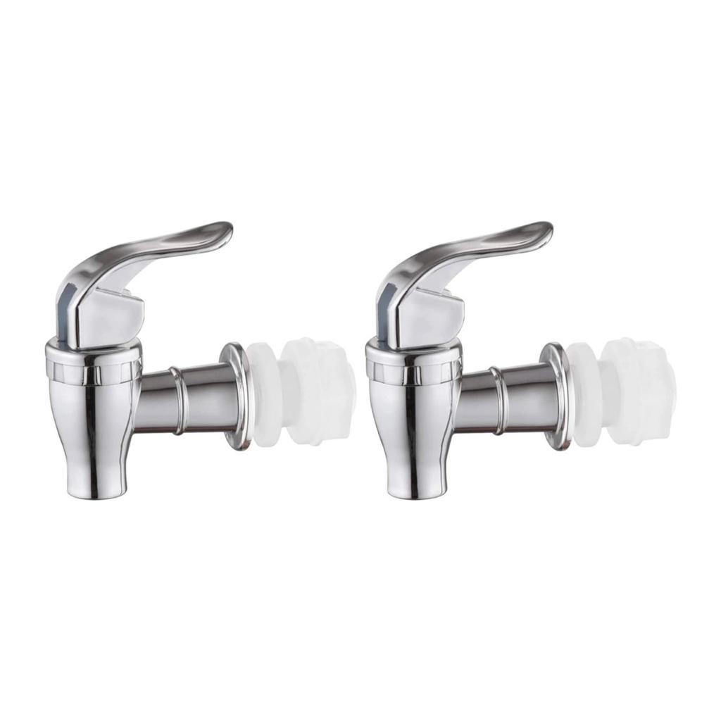 2Pcs Drink Dispenser Faucet Water Jug Spout Reusable Beverage Spigot for Fridge Dining