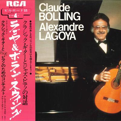 LP Record CLAUDE BPLLINGGUITARALEXANDRE LA  Claude Bplling  Alexandre LagoyaC RVC2119 RVC 1977 Japan Classical Used
