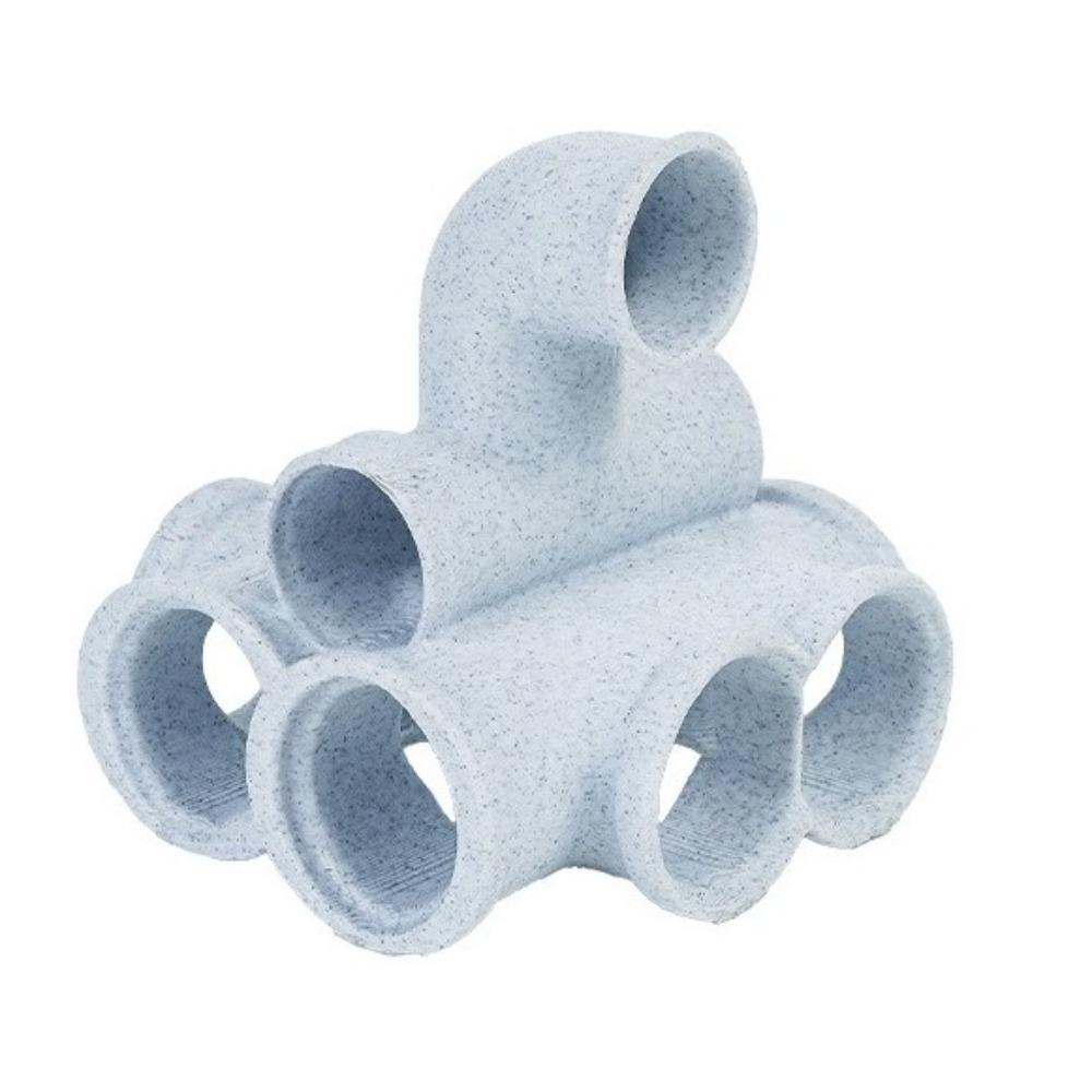 

3D Printed Fish Shrimps Shelter Pipe-Shaped Fish Tank Landscape Labyrinth Tunnel Fish Breeding Plastic
