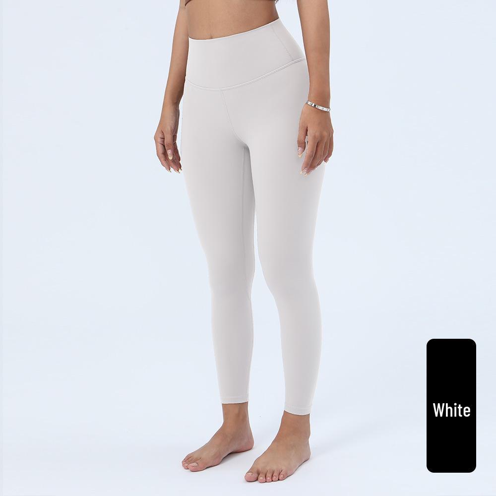 

Women s High Waist Nude Feel Yoga Pants - Hip Lifting Leggings for Running & Fitness M/8
