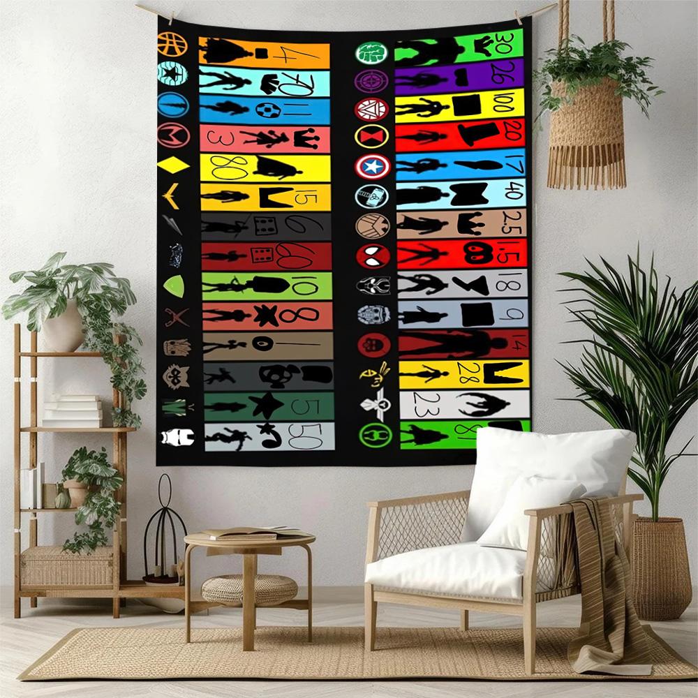 Numberblocks Wall Decor Tapestry Art For Pet Memorial Birthdaywedding Party Backdrop Family Gift