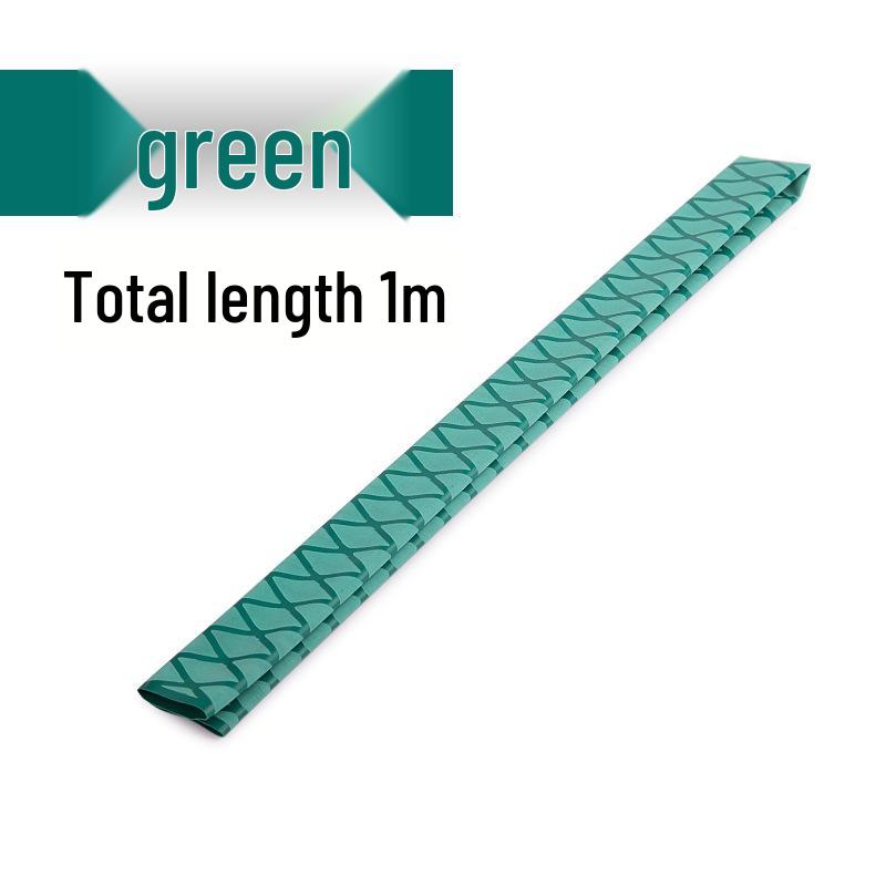 Rutschfester Wasserdichter Angelruten-Griff Schrumpfschlauch mit Schweißabsorbierendem Klebeband für Angelruten und Badmintonschläger