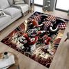 1PC Elephant Football Non-Slip Floor Carpet Compatible for Office&Living Room&Bedroom&Dining Room - Flat-Weave Machine-W240