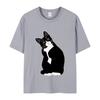 Women's T-shirt Art Cat 3D Printed Clothing Summer Round Neck Fashion Short Sleeve Elegant Casual Top Women's Clothing