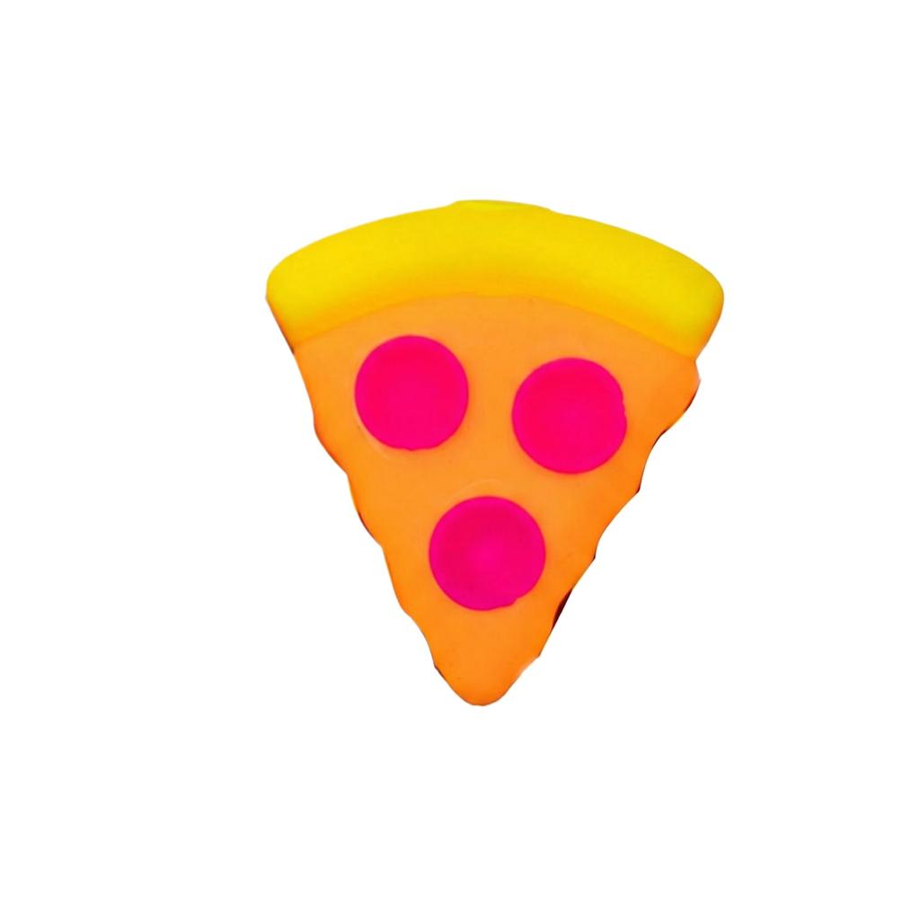 Kids Adult Squeeze Toy Simulation Pizza-Shaped Squeeze Toys Soft Cute Decompressing Pinching Cheese Sticky Slow Rebound