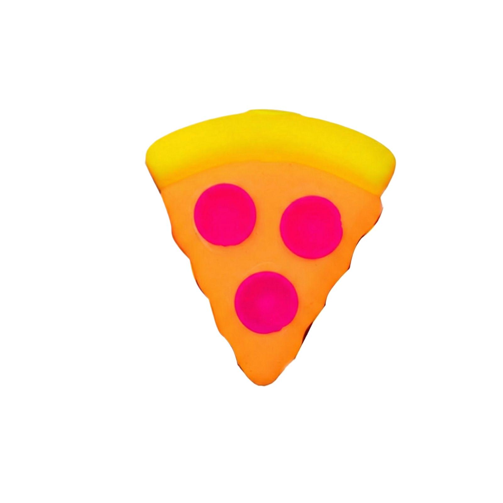 

Pizza-shaped Squeezeable Stress-relieving Toy жовтий