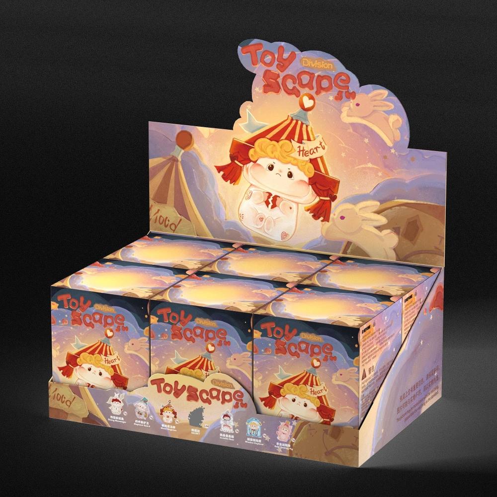 Null Hudodo Toyscape Division Series   Blind Box Figur 1 Box 6 Stk.