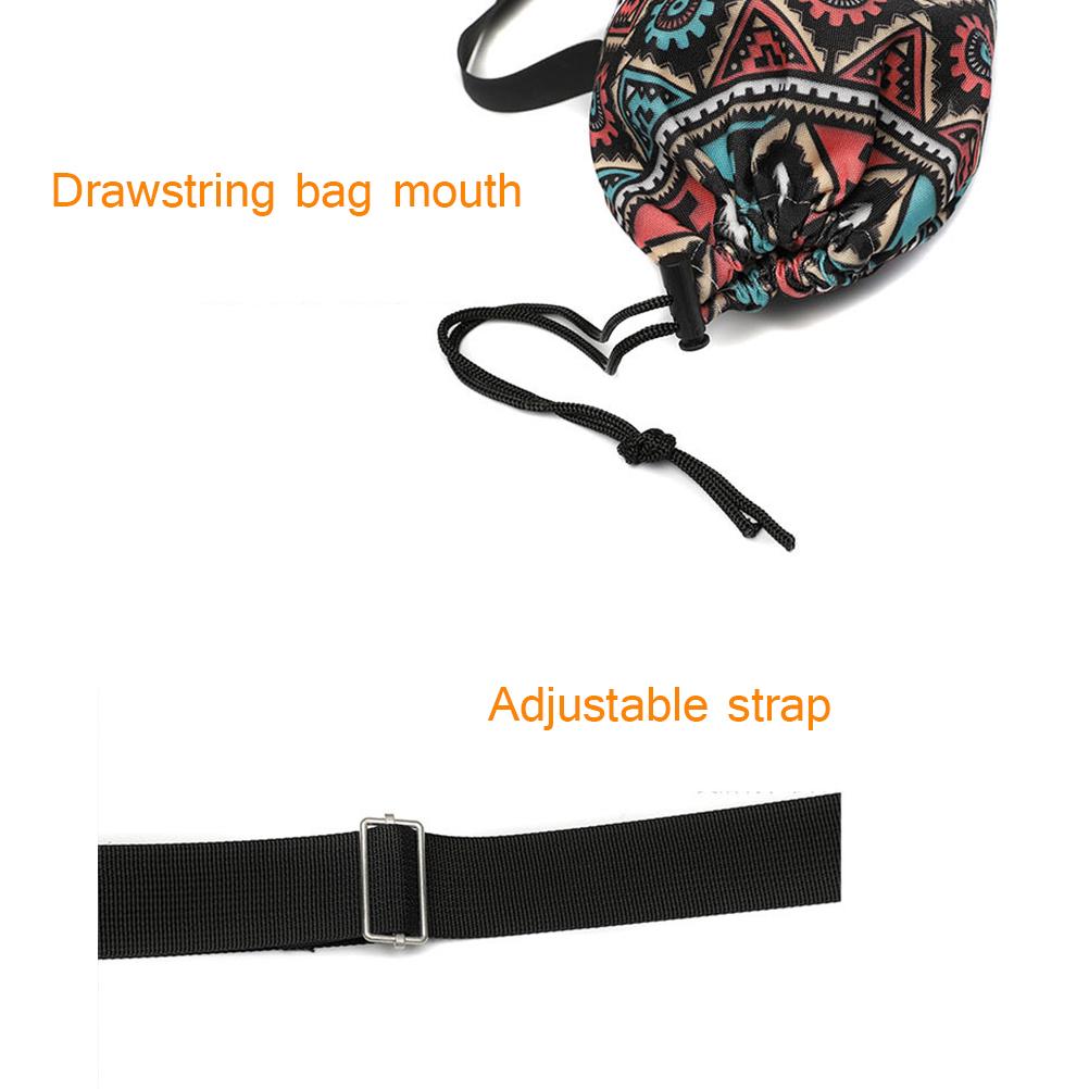 75*16cm Printed Canvas Yoga Mat Bag Carrier Sport Gym Bags Fitness Training Storage Case