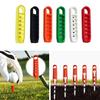 Golf Tees Height Adjuster Golf Tees Height Gauge Elevator Training Tool Plastic Adjustments Tees Height Positioner