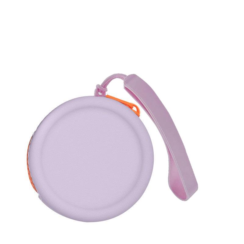 Mini Silicone Zippered Pet Treat & Makeup Bag – Waterproof Coin & Earphone Purse for Travel.