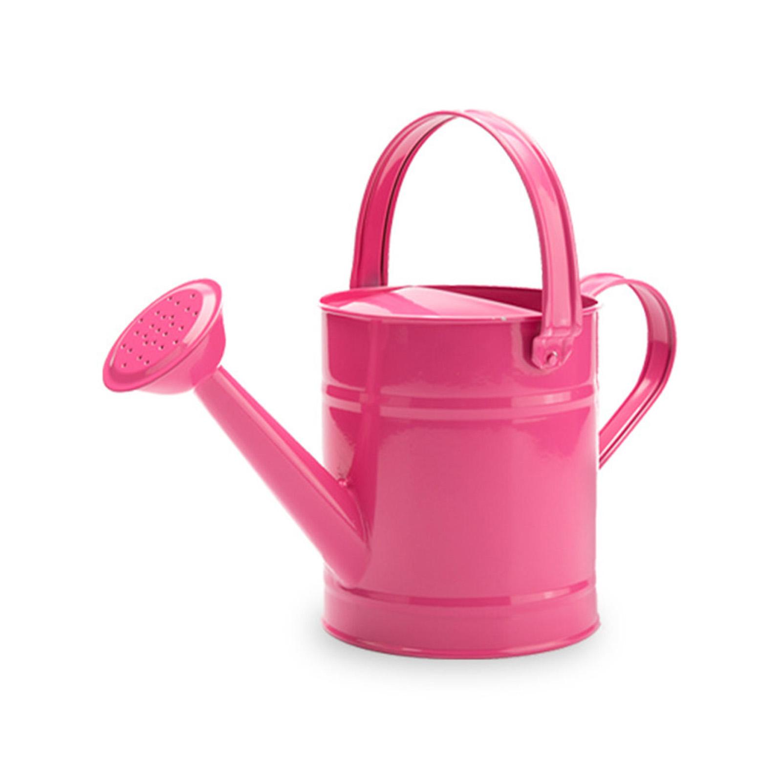 

1,5 л Железная лейка Садовая лейка Лейка для полива цветов Замена для растений для использования в помещении и на улице розовый