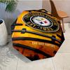 Pittsburgh Steelers Logo Umbrella - Automatic Open/Close, Compact 8-Rib Lightweight Umbrella Essential for outdoorPicnic Accessory Fan Gifts