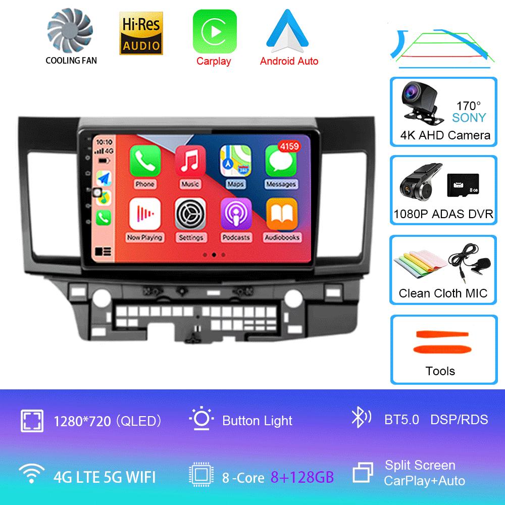 Android 14 Car Radio  For Mitsubishi Lancer 10 CY 2007 - 2012 Multimedia Video Player Navigation stereo GPS No 2din 2 din dvd