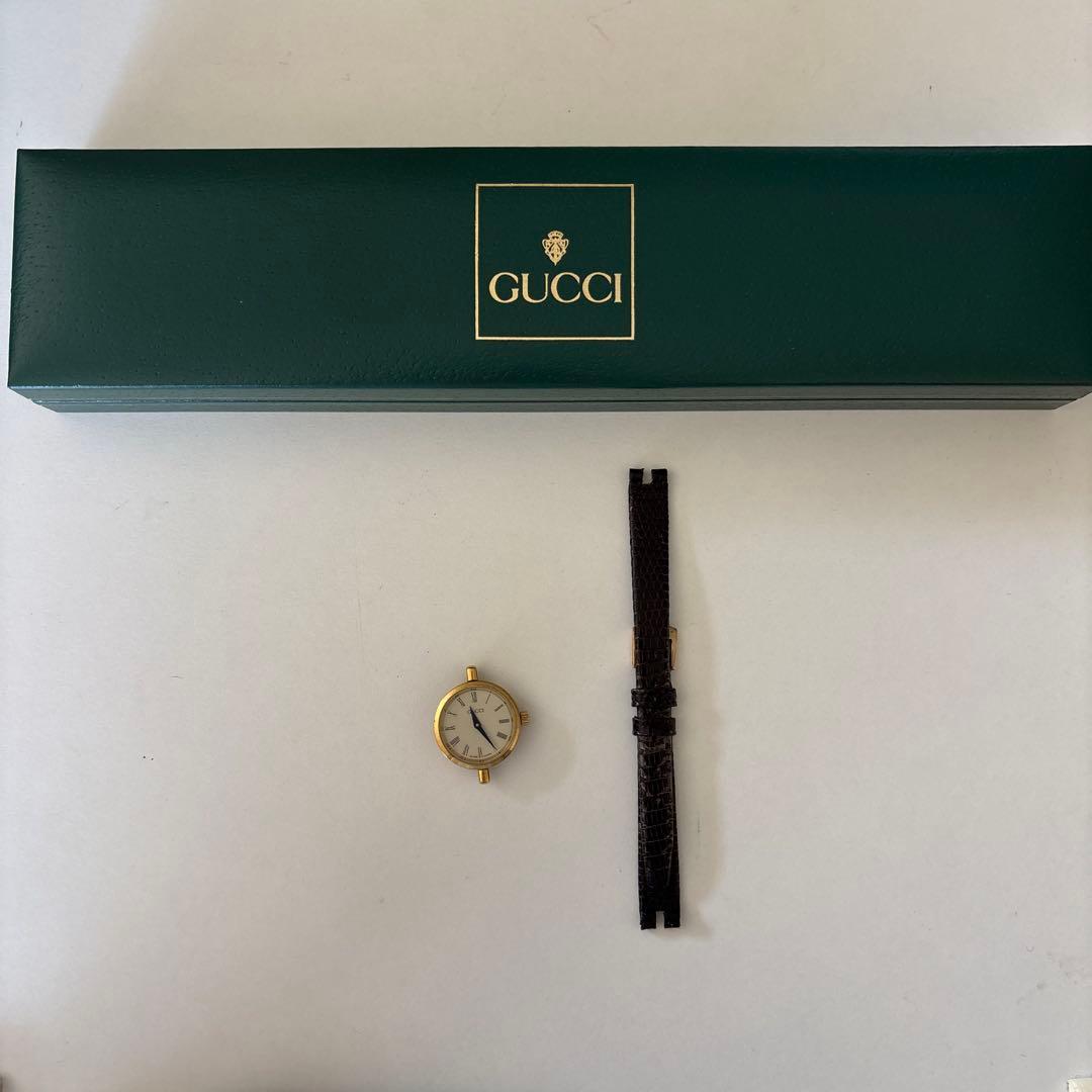 Used [Junk] GUCCI ladies watch Sherry line