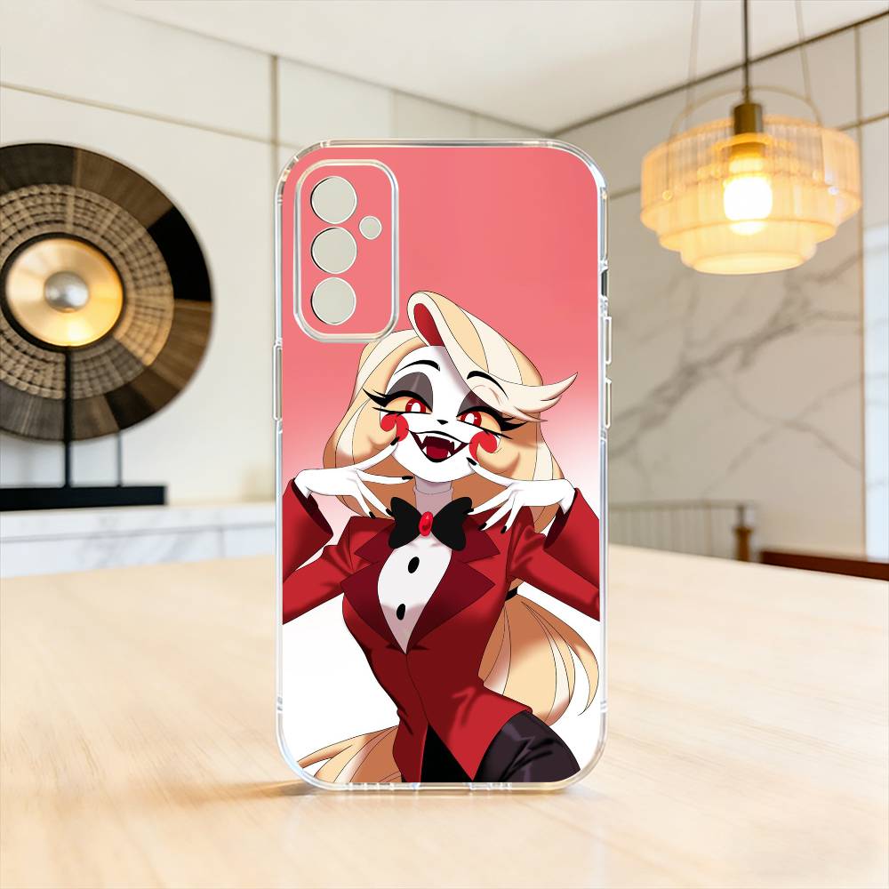 Hazbin Hotel Charlie Morningstar  Phone Case For SamsungA10,12,20,21S,30,31,40,50,51,52,70,71 Transparent Cover