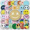 50 Smiley Face Cartoon Stickers - Waterproof DIY for Kids, Phones, Luggage