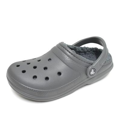Unisex Classic Lined Clog Winter Slipper Blue Gray 203591 0ex