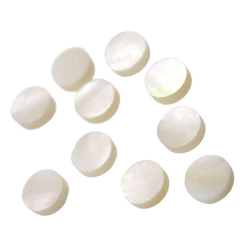 Fingerboard for Ukulele Acoustic Punctuation Point Abalone Inlay Dots Pearl Shell Dots Abalone Dots