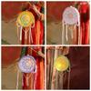 Pearl Bead-strand Flower Drumlamp LED Warm Glow Ancient Style Light  Crafting Activity