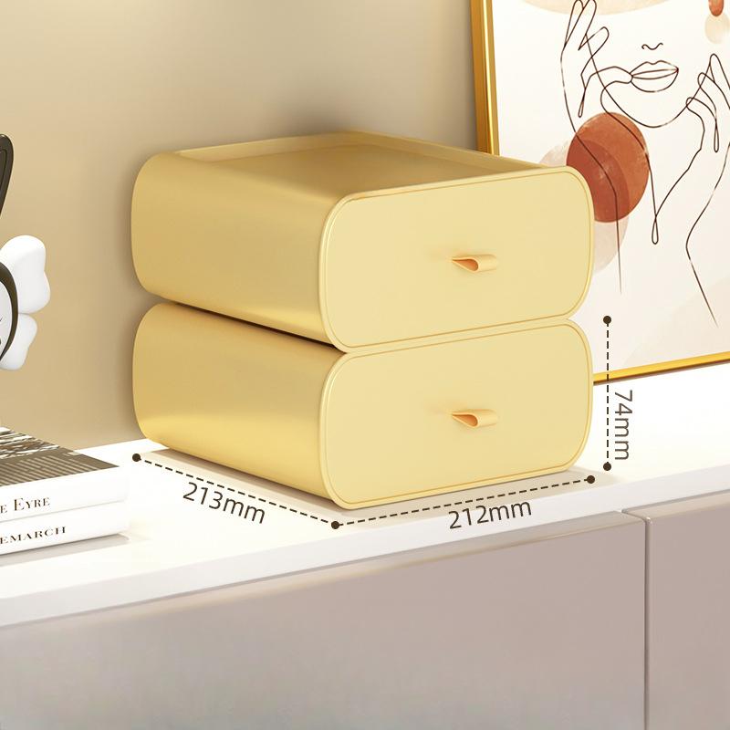 Desktop Storage Box Entrance Decoration Living Room TV Cabinet Drawer Key Mask Multifunctional Storage Box Household Use