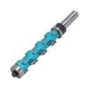 Flush Trim Router Bit 12mm Shank Double Bearing Spiral 75mm Cutting Length Woodworking Trimming