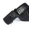 Personalized Crocodile Pattern Men's Automatic Buckle Belt