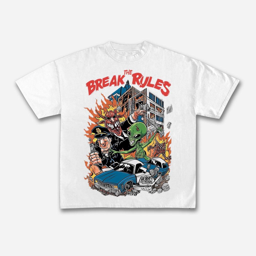 Never Broke God Glock Dollar Vintage Graphic Cotton Print Tshirt Unisex Summer Short Sleeve Oversize Tshirt Unisex Casual Tee Tops