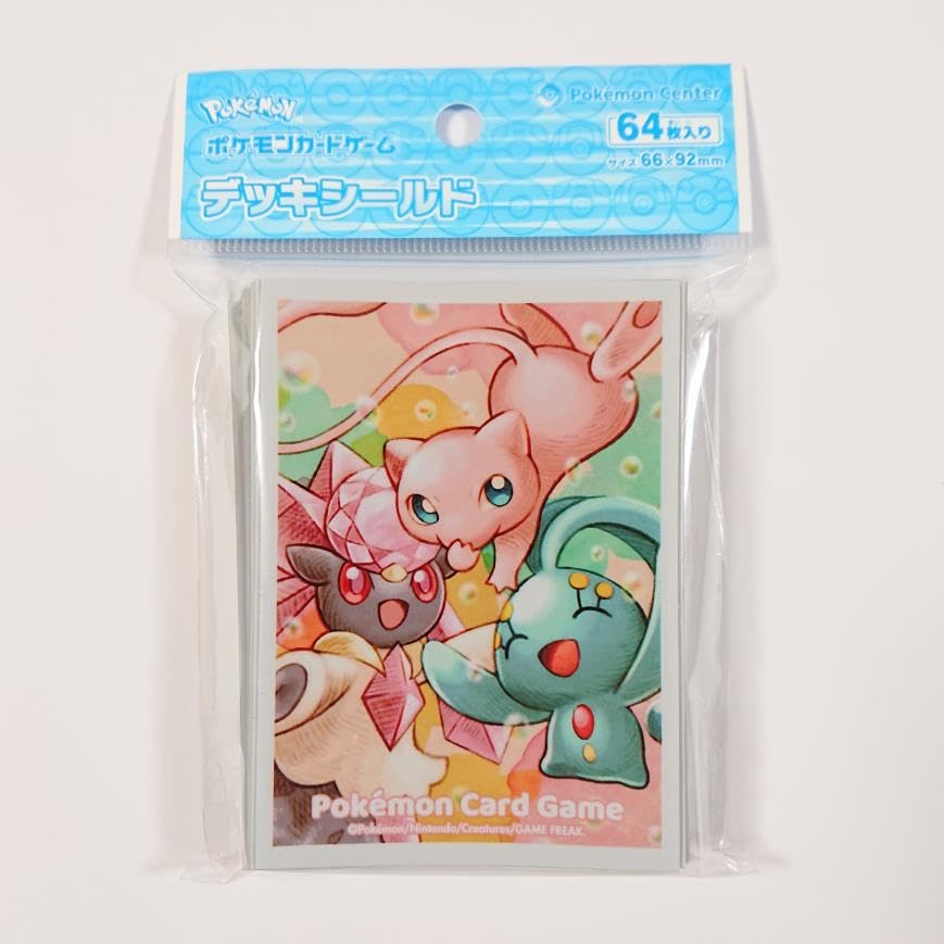 POKEMON Karetní hra Obal na balíček Mew Manaphy Diancie & &